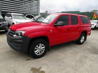 2020 Volkswagen Amarok 2H MY20 TDI420 4MOTION Perm Core Red 8 Speed Automatic Utility