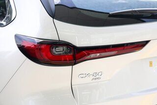 2026 Mazda CX-80 KL G40e Skyactiv-Drive i-ACTIV AWD GT Rhodium White 8 Speed Sports Automatic Wagon