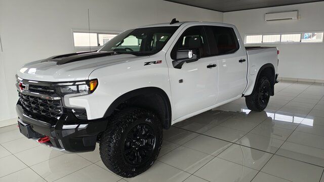 New Chevrolet Silverado T1 MY26 1500 ZR2 Pickup Crew Cab W/Tech Pack Bundaberg, 2026 Chevrolet Silverado T1 MY26 1500 ZR2 Pickup Crew Cab W/Tech Pack Summit White 10 Speed