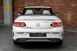 2017 Mercedes-Benz C-Class A205 808MY C43 AMG 9G-Tronic 4MATIC White 9 Speed Sports Automatic