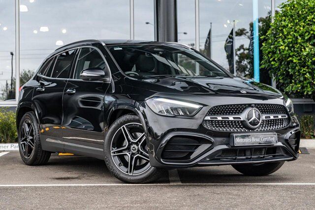 Used Mercedes-Benz GLA-Class H247 806MY GLA200 DCT Wishart, 2025 Mercedes-Benz GLA-Class H247 806MY GLA200 DCT Black 7 Speed Sports Automatic Dual Clutch Wagon