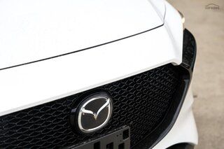 2026 Mazda 3 BP2H7A G20 SKYACTIV-Drive Pure Snowflake White Pearl 6 Speed Sports Automatic Hatchback
