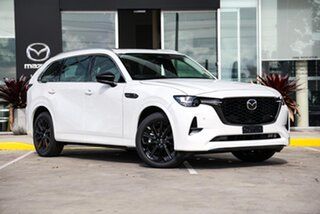2026 Mazda CX-80 KL G40e Skyactiv-Drive i-ACTIV AWD GT Rhodium White 8 Speed Sports Automatic Wagon.