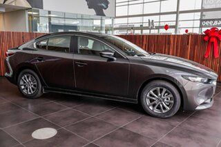2026 Mazda 3 BP2S7A G20 SKYACTIV-Drive Pure Machine Grey 6 Speed Sports Automatic Sedan