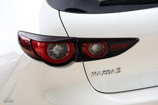 2026 Mazda 3 BP2H7A G20 SKYACTIV-Drive Pure Snowflake White Pearl 6 Speed Sports Automatic Hatchback