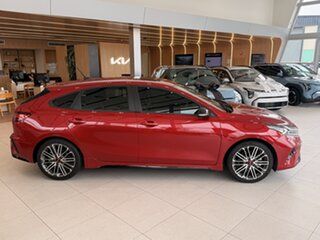 2023 Kia Cerato BD MY24 GT DCT Red 7 Speed Sports Automatic Dual Clutch Hatchback.