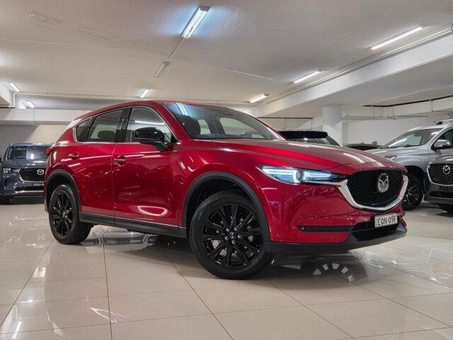 Used Mazda CX-5 KF4WLA GT SKYACTIV-Drive i-ACTIV AWD Waitara, 2021 Mazda CX-5 KF4WLA GT SKYACTIV-Drive i-ACTIV AWD Red 6 Speed Sports Automatic Wagon