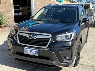 2020 Subaru Forester S5 MY20 2.5i CVT AWD Black 7 Speed Constant Variable Wagon.
