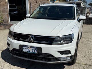 2016 Volkswagen Tiguan 5N MY17 110TDI DSG 4MOTION Comfortline White 7 Speed.