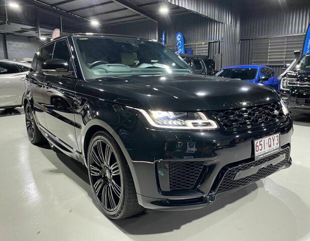 Used Land Rover Range Rover Sport L494 20.5MY SDV8 HSE Dynamic Capalaba, 2020 Land Rover Range Rover Sport L494 20.5MY SDV8 HSE Dynamic Black 8 Speed Sports Automatic Wagon