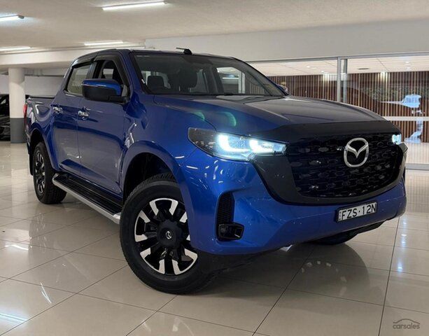 Used Mazda BT-50 TFS40J XTR Waitara, 2025 Mazda BT-50 TFS40J XTR Blue 6 Speed Sports Automatic Utility