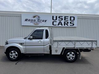 2021 Mahindra Pik-Up MY21 S6+ 4x2 Silver 6 Speed Manual Traytop
