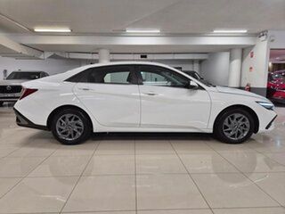 2024 Hyundai i30 CN7.V2 MY25 Elite White 1 Speed Constant Variable Sedan