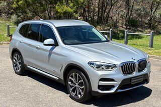 2018 BMW X3 G01 xDrive30d Steptronic Glacier Silver 8 Speed Automatic Wagon