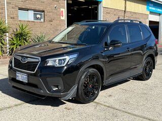 2020 Subaru Forester S5 MY20 2.5i CVT AWD Black 7 Speed Constant Variable Wagon.