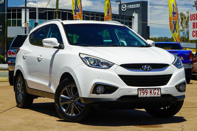 Used Hyundai ix35 LM3 MY15 SE Bundamba, 2015 Hyundai ix35 LM3 MY15 SE White 6 Speed Sports Automatic Wagon