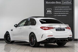 2025 Mercedes-Benz C-Class W206 806MY C63 AMG SPEEDSHIFT MCT 4MATIC+ S E Performance White 9 Speed.