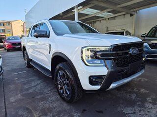 2023 Ford Ranger PY 2022MY Wildtrak White 10 Speed Sports Automatic Dual Cab.