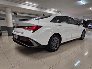 2024 Hyundai i30 CN7.V2 MY25 Elite White 1 Speed Constant Variable Sedan