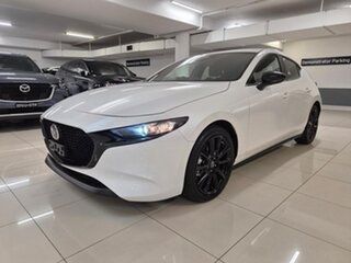 2024 Mazda 3 BP2HLA G25 SKYACTIV-Drive Evolve SP White 6 Speed Sports Automatic Hatchback