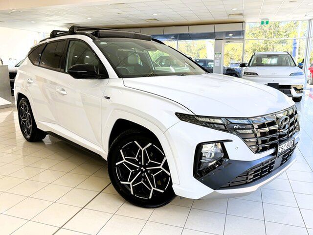 Used Hyundai Tucson NX4.V1 MY22 Highlander N Line (AWD) Narrabeen, 2022 Hyundai Tucson NX4.V1 MY22 Highlander N Line (AWD) White 8 Speed Automatic Wagon