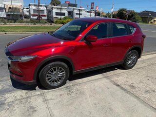 2017 Mazda CX-5 KF4W2A Maxx SKYACTIV-Drive i-ACTIV AWD Sport Red 6 Speed Sports Automatic Wagon.