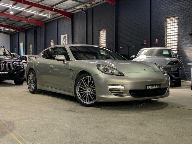 Used Porsche Panamera 970 4S Camperdown, 2009 Porsche Panamera 970 4S Silver, Chrome Sports Automatic Dual Clutch Sedan