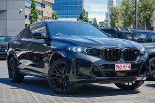 2026 BMW X6 G06 LCI M60i Coupe Steptronic Black 8 Speed Sports Automatic Wagon.