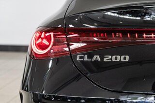 2026 Mercedes-Benz CLA-Class C178 807MY CLA200 e-DCS Black 8 Speed Sports Automatic Dual Clutch