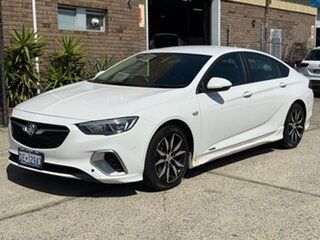 2019 Holden Commodore ZB MY19 RS Liftback AWD White 9 Speed Sports Automatic Liftback.
