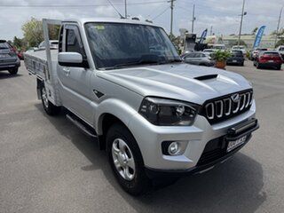 2021 Mahindra Pik-Up MY21 S6+ 4x2 Silver 6 Speed Manual Traytop