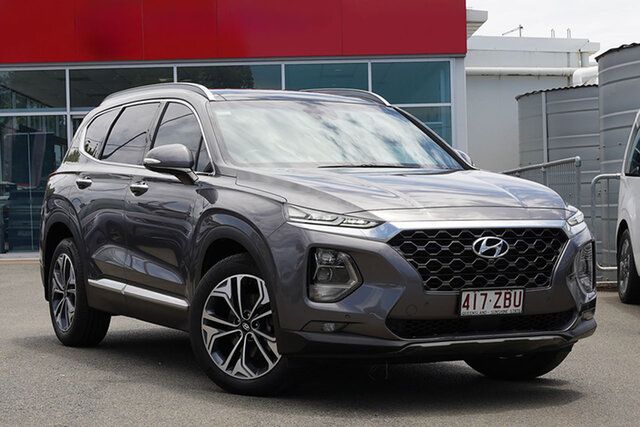 Used Hyundai Santa Fe TM.2 MY20 Highlander Toowoomba, 2019 Hyundai Santa Fe TM.2 MY20 Highlander Grey 8 Speed Sports Automatic Wagon