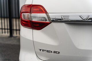 2016 Ford Everest UA Trend White 6 Speed Sports Automatic SUV