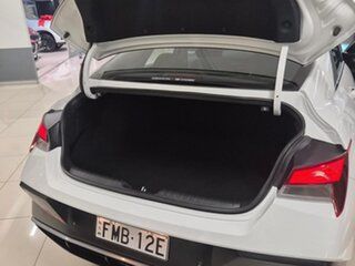 2024 Hyundai i30 CN7.V2 MY25 Elite White 1 Speed Constant Variable Sedan