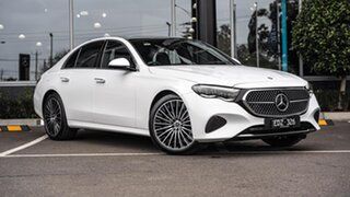 2026 Mercedes-Benz E-Class W214 806+056MY E200 9G-Tronic Black Artico 9 Speed Sports Automatic Sedan.