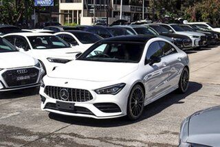 2021 Mercedes-Benz CLA-Class C118 801+051MY CLA250 D-CT 4MATIC White 7 Speed