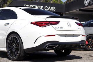 2021 Mercedes-Benz CLA-Class C118 801+051MY CLA250 D-CT 4MATIC White 7 Speed