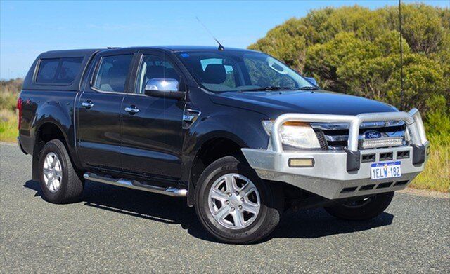 Used Ford Ranger PX XLT Double Cab Kenwick, 2014 Ford Ranger PX XLT Double Cab Grey Double Cab