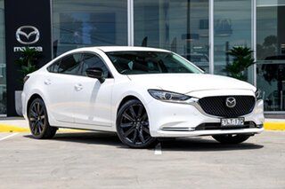 2022 Mazda 6 GL1033 GT SP SKYACTIV-Drive White 6 Speed Sports Automatic Sedan.