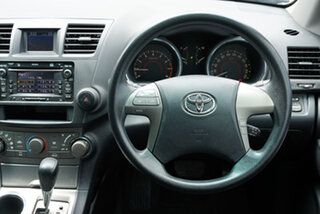 2010 Toyota Kluger GSU40R Altitude 2WD Silver 5 Speed Sports Automatic Wagon