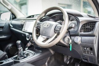 2020 Toyota Hilux GUN126R SR Double Cab White 6 Speed Sports Automatic Utility