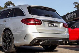 2019 Mercedes-Benz C-Class S205 809MY C300 Estate 9G-Tronic Silver 9 Speed Sports Automatic Wagon