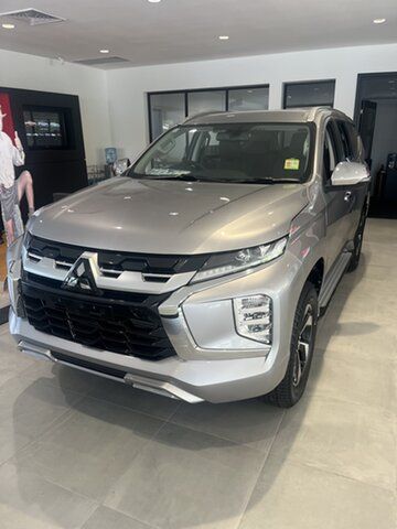 New Mitsubishi Pajero Sport QG MY25 GLS Echuca, 2024 Mitsubishi Pajero Sport QG MY25 GLS Silver 8 Speed Sports Automatic Wagon