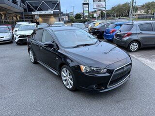 2015 Mitsubishi Lancer CJ MY15 GSR Sportback Black 5 Speed Manual Hatchback.
