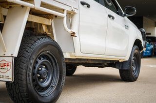2020 Toyota Hilux GUN126R SR Double Cab White 6 Speed Sports Automatic Utility