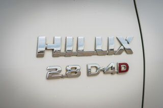 2020 Toyota Hilux GUN126R SR Double Cab White 6 Speed Sports Automatic Utility