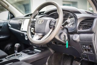 2020 Toyota Hilux GUN126R SR Double Cab White 6 Speed Sports Automatic Cab Chassis