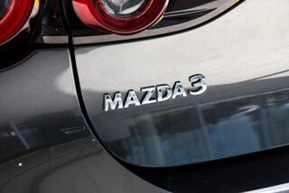 2026 Mazda 3 BP2H7A G20 SKYACTIV-Drive Pure Machine Grey 6 Speed Sports Automatic Hatchback