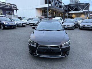 2015 Mitsubishi Lancer CJ MY15 GSR Sportback Black 5 Speed Manual Hatchback.