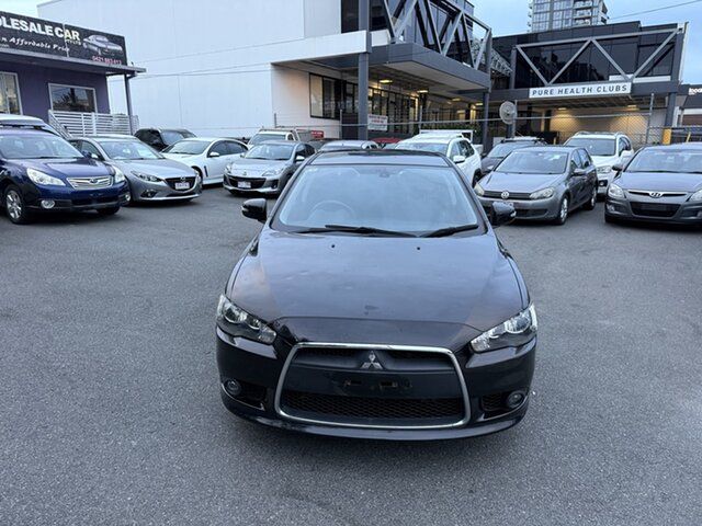 Used Mitsubishi Lancer CJ MY15 GSR Sportback Coorparoo, 2015 Mitsubishi Lancer CJ MY15 GSR Sportback Black 5 Speed Manual Hatchback